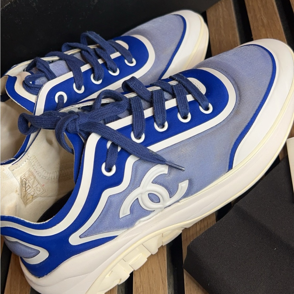 •Chanel sneakers